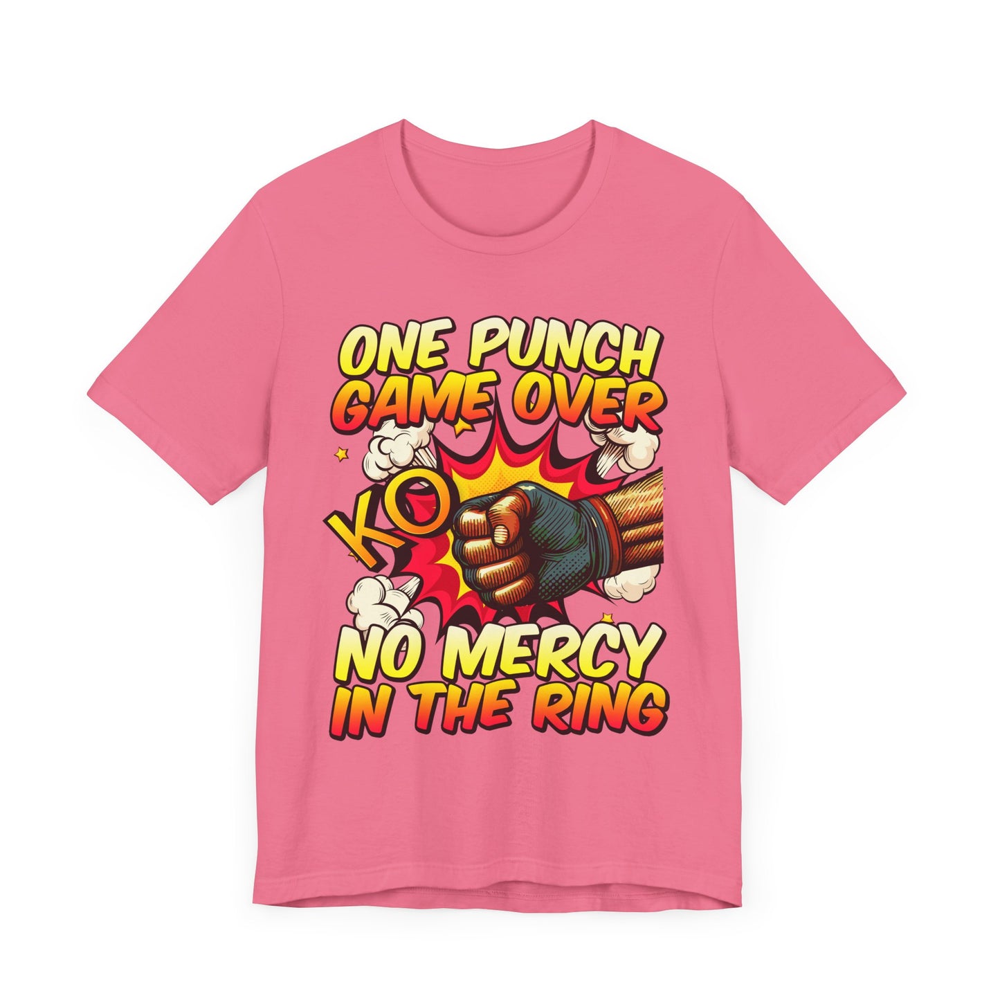 One Punch KO – Game Over No Mercy Power Punch Boxing Graphic T-Shirt