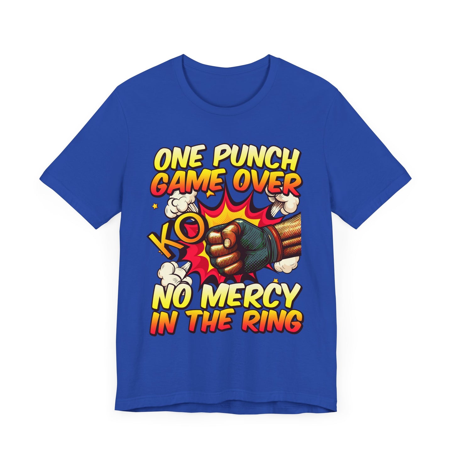 One Punch KO – Game Over No Mercy Power Punch Boxing Graphic T-Shirt