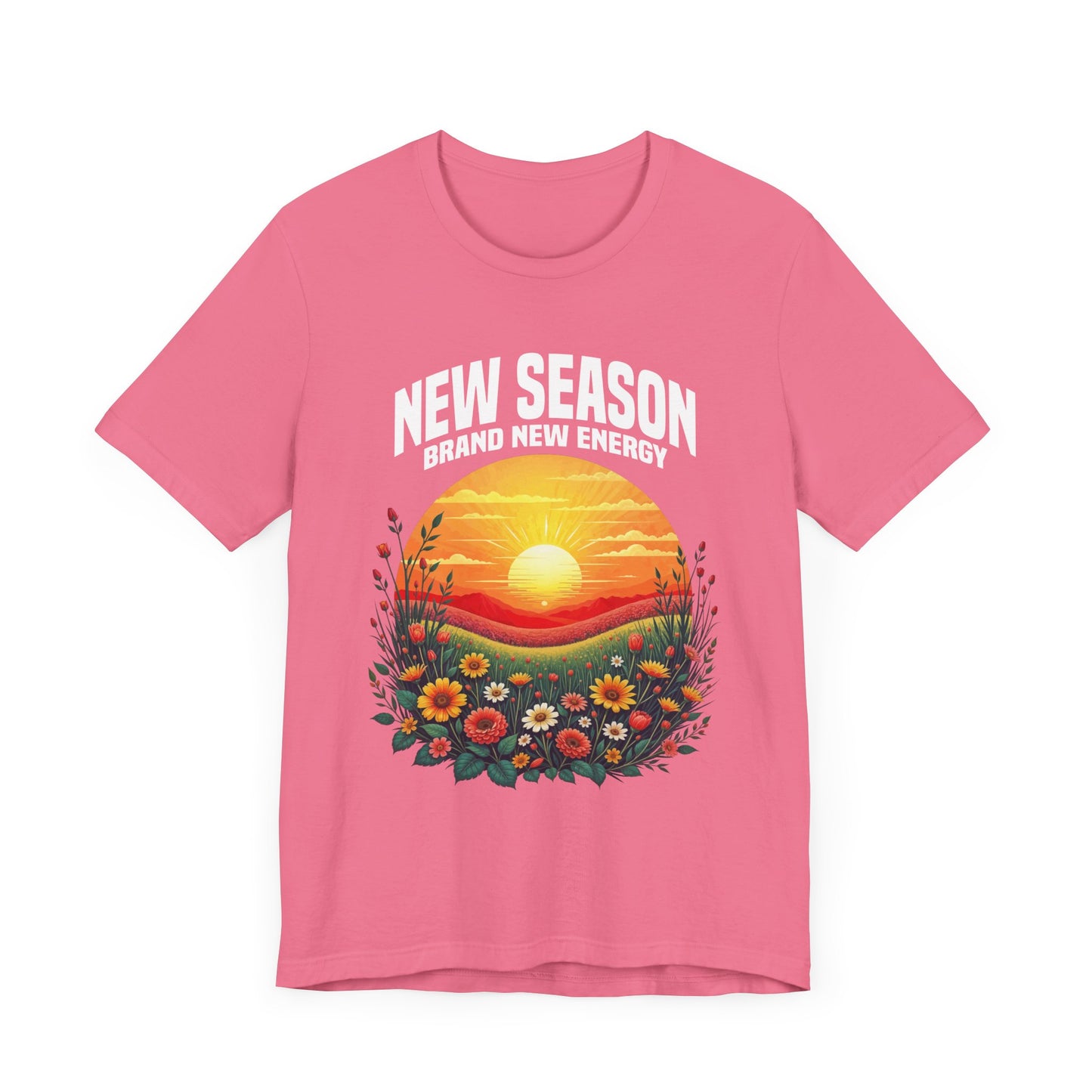 New Season New Energy Tee, Fresh Start Shirt, Spring Reset Top, Personal Growth Tee, Motivational Mood Tee