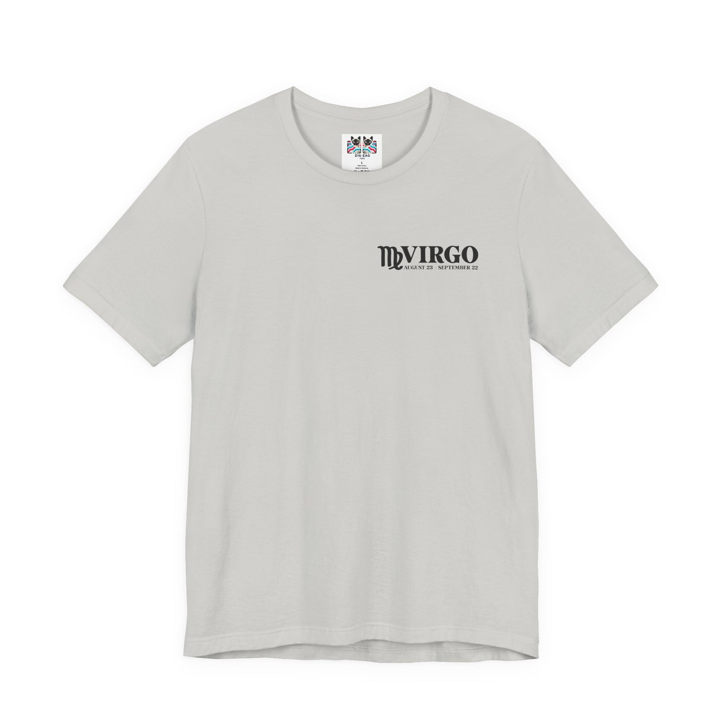 Virgo Lady Zodiac T-Shirt – Excellence Is Not an Act but a Habit