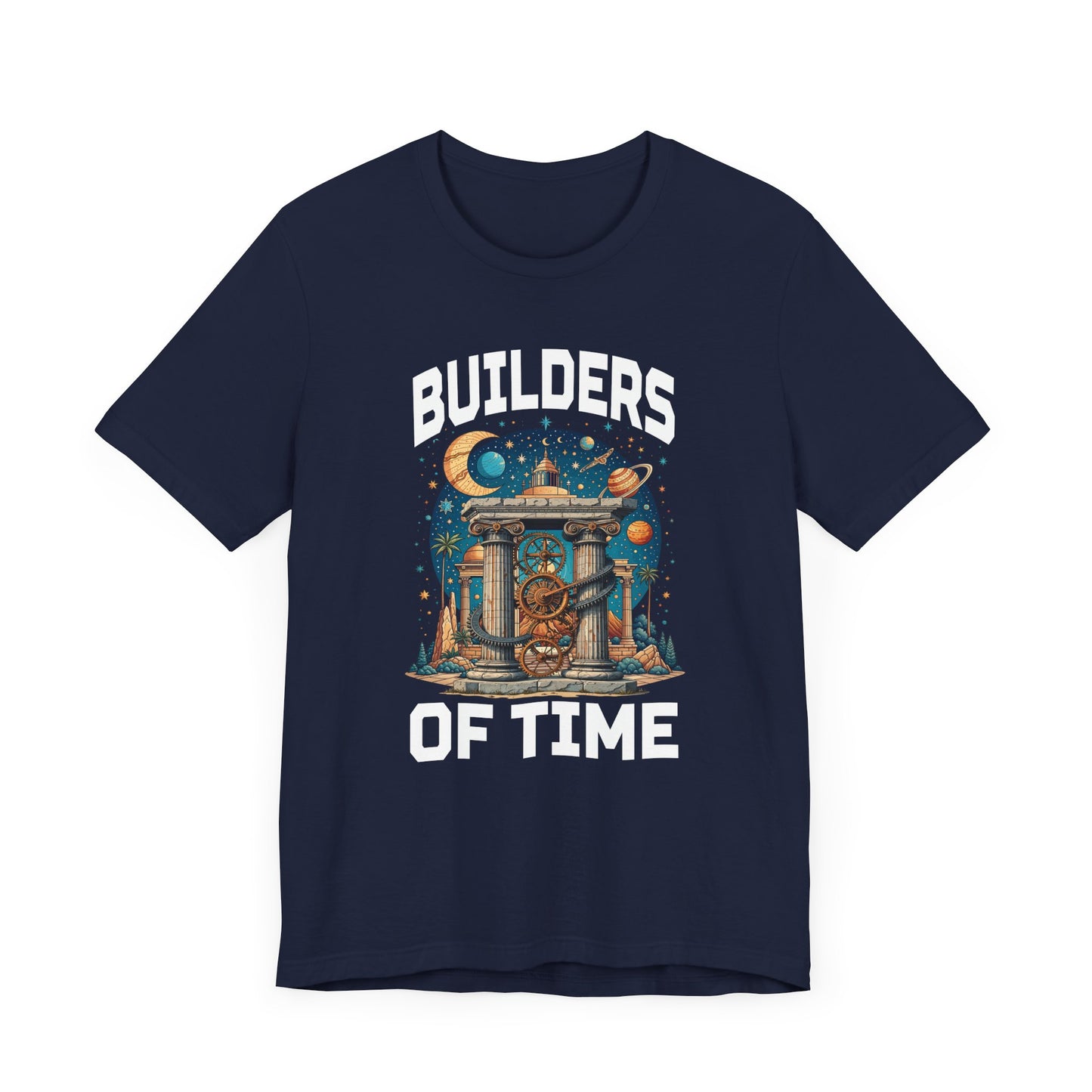The Builders of Time Tee, Historical Achievement Shirt, Ancient Engineer Graphic, Civilization Creators Top, Legacy Gift