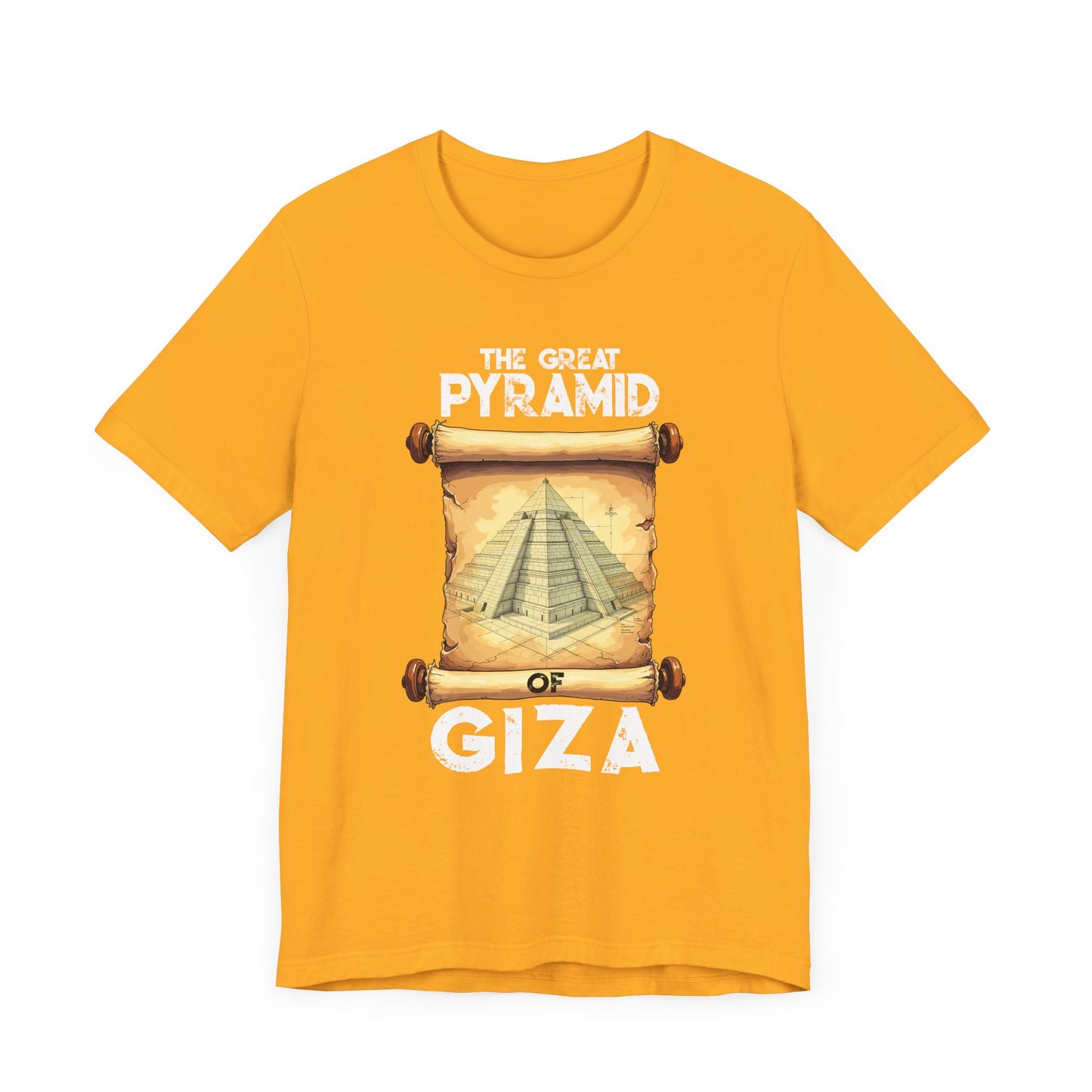 Pyramid Blueprint Tee, Ancient Design Shirt, Egypt History Graphic Tee, Architectural Genius Top, Cultural Heritage Gift