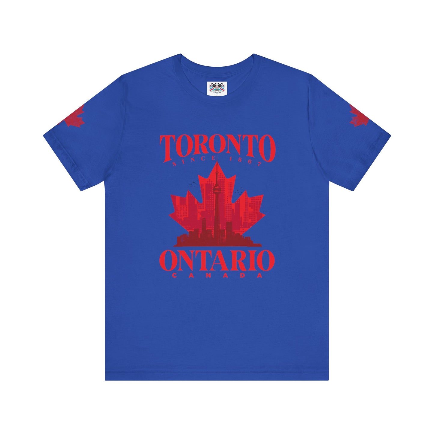 Toronto Skyline Maple Leaf T-Shirt