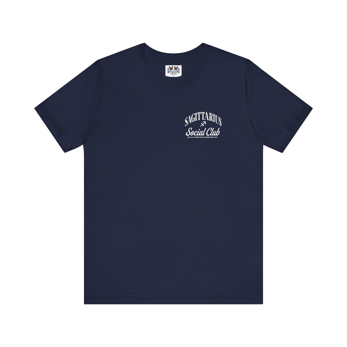 Sagittarius Social Club T-Shirt – Not All Those Who Wander Are Lost