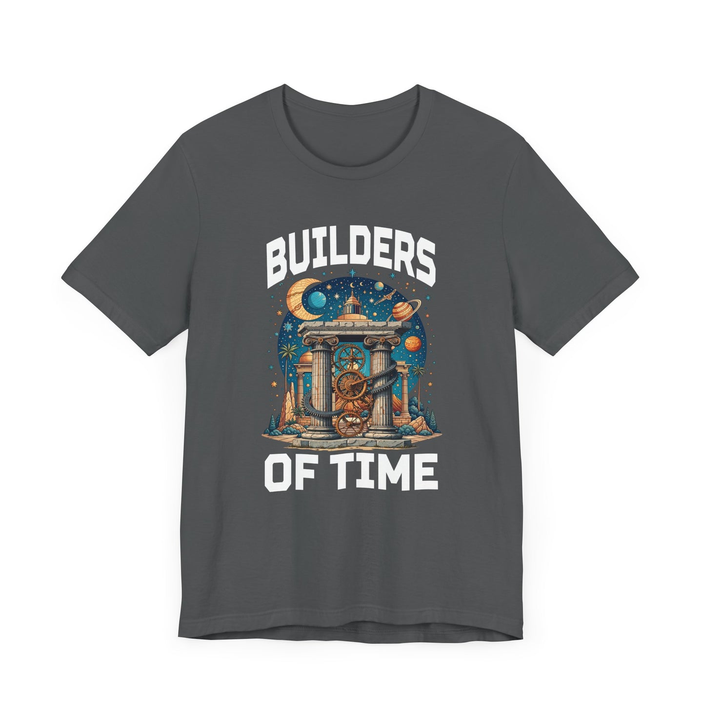 The Builders of Time Tee, Historical Achievement Shirt, Ancient Engineer Graphic, Civilization Creators Top, Legacy Gift