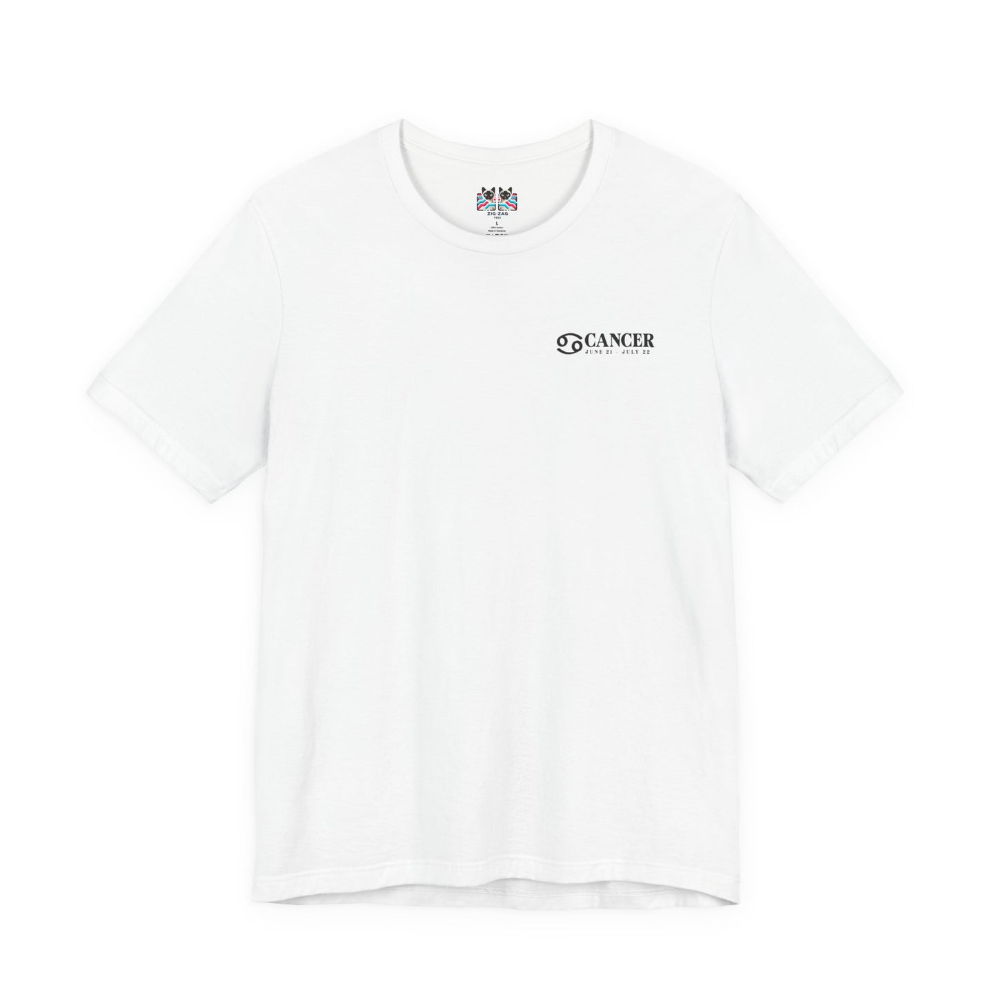 Cancer Zodiac T-Shirt – Sensitive Inside, Strong Outside with Water Element