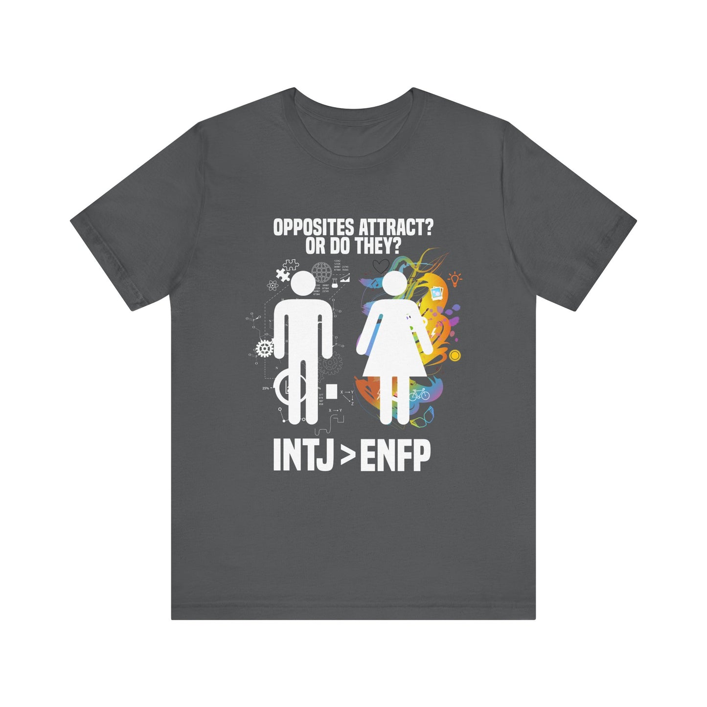 INTJ and ENFP Official Graphic Statement Tee for Bold Minds, Modern Thinkers, and Everyday Expression Everywhere