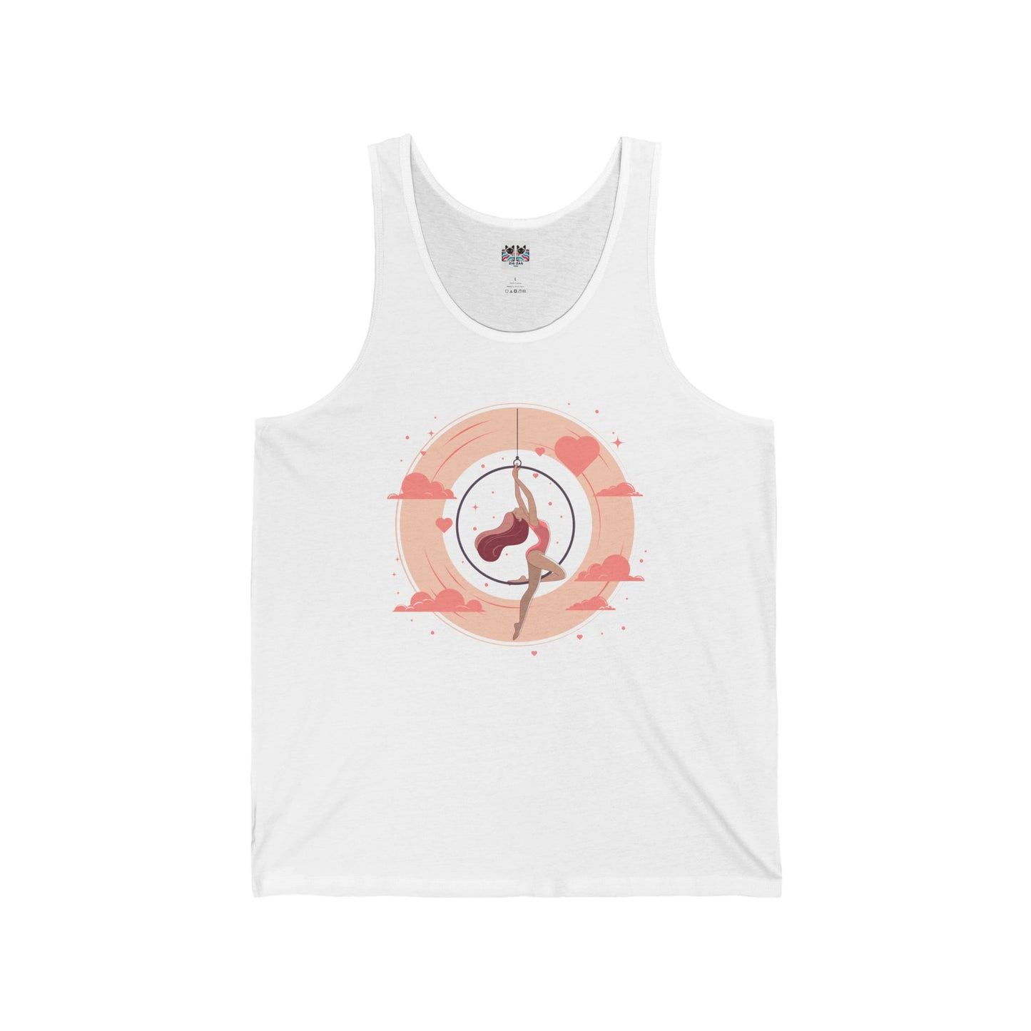 Aerial Hoop Aerialist - Elegant & Artistic Dancer Tank Top