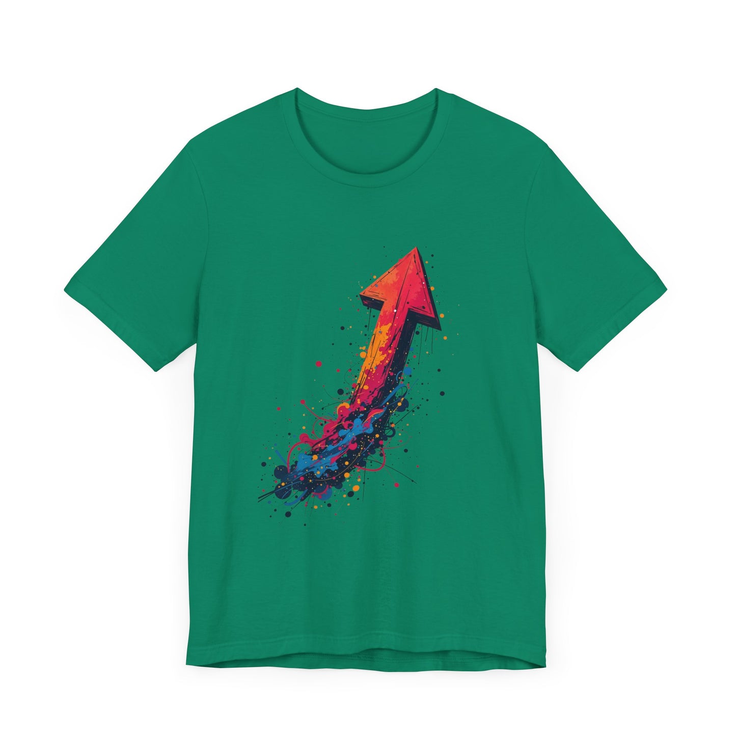 Upward Momentum T-Shirt – Vibrant Arrow Graphic Tee