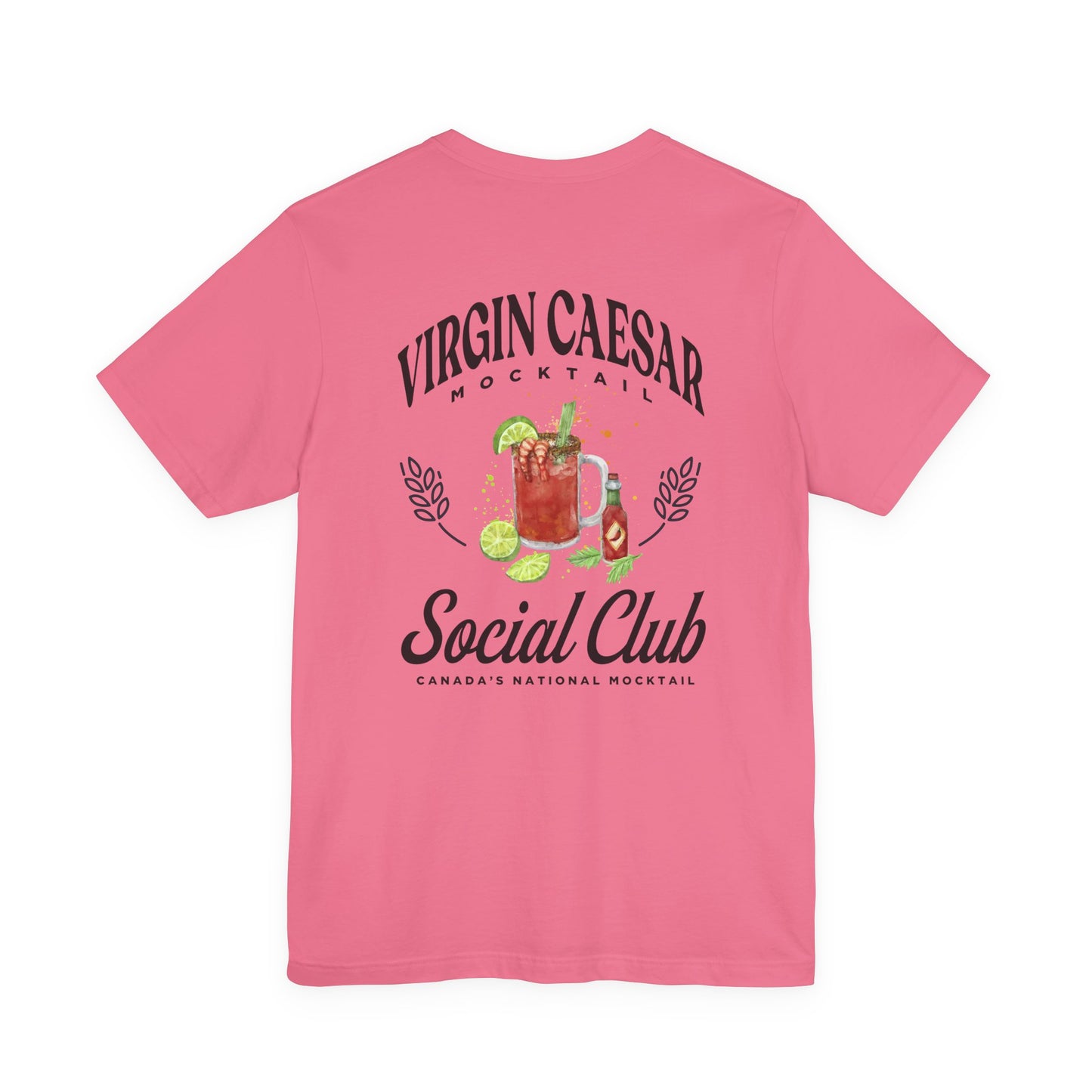 Virgin Caesar Mocktail T-Shirt – Featuring Classic Canadian Drink Graphic