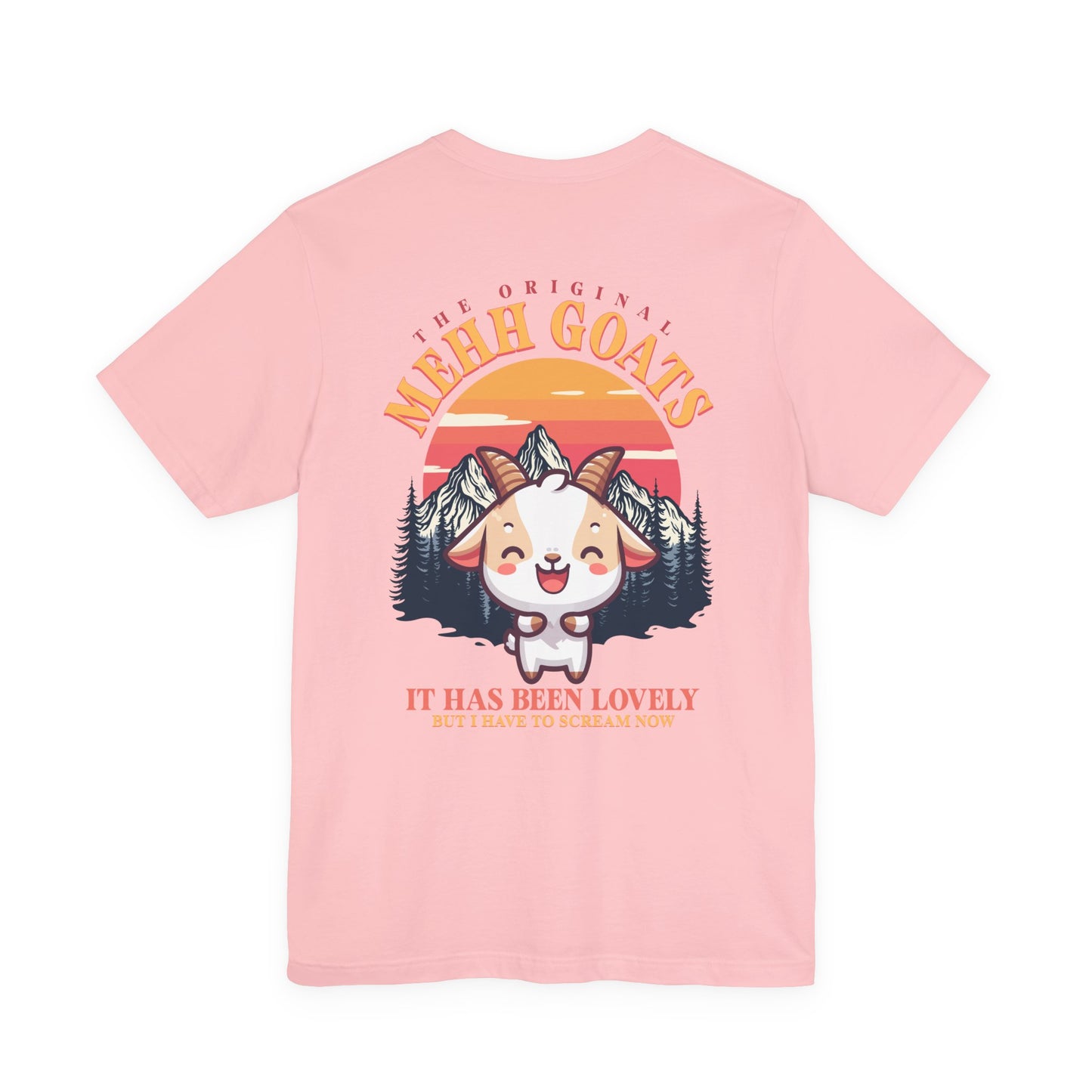 The Original MEHH GOATS Happy Laughing Goat T-Shirt