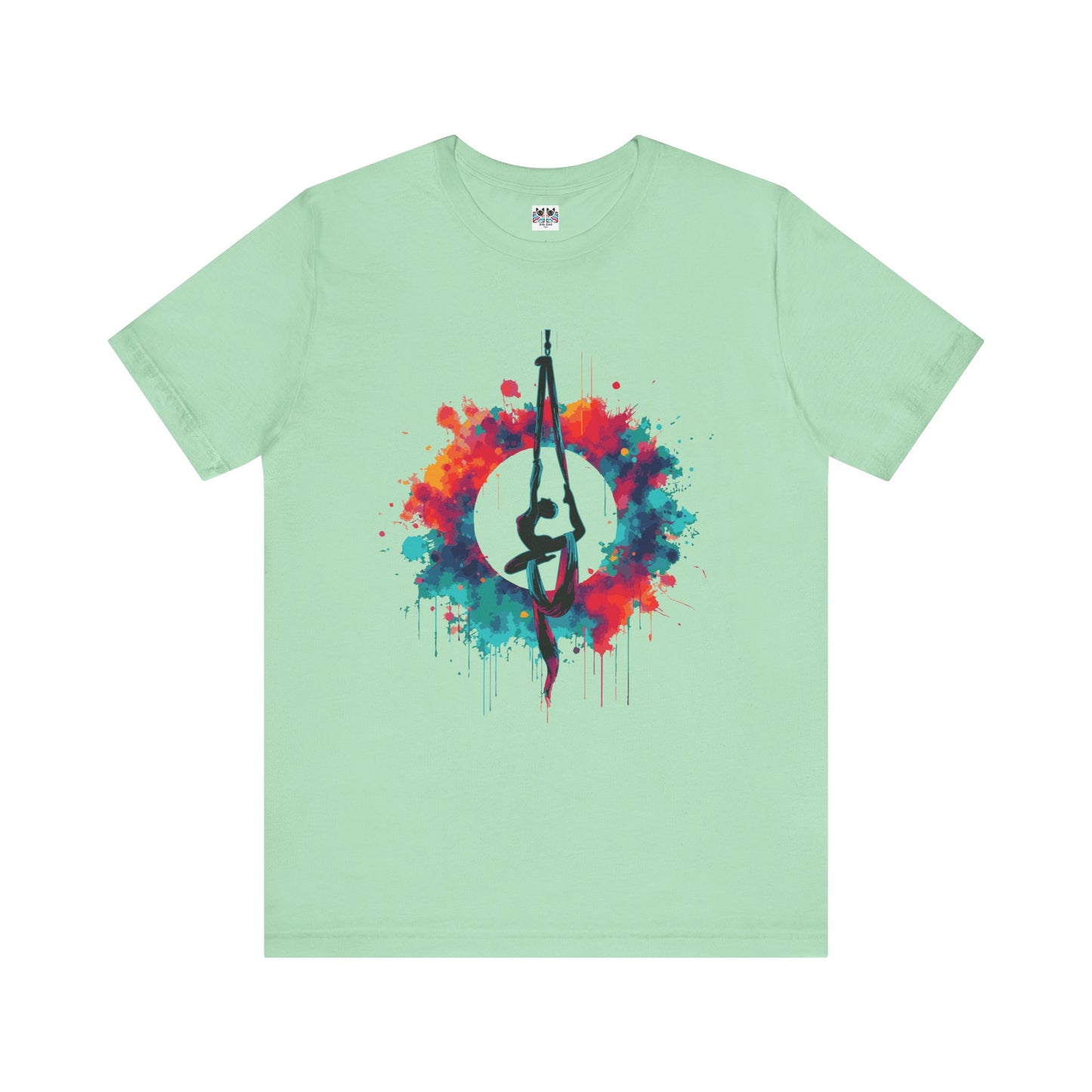 Aerialist Colorsplash Aerial Yoga Artistic Movement T-Shirt