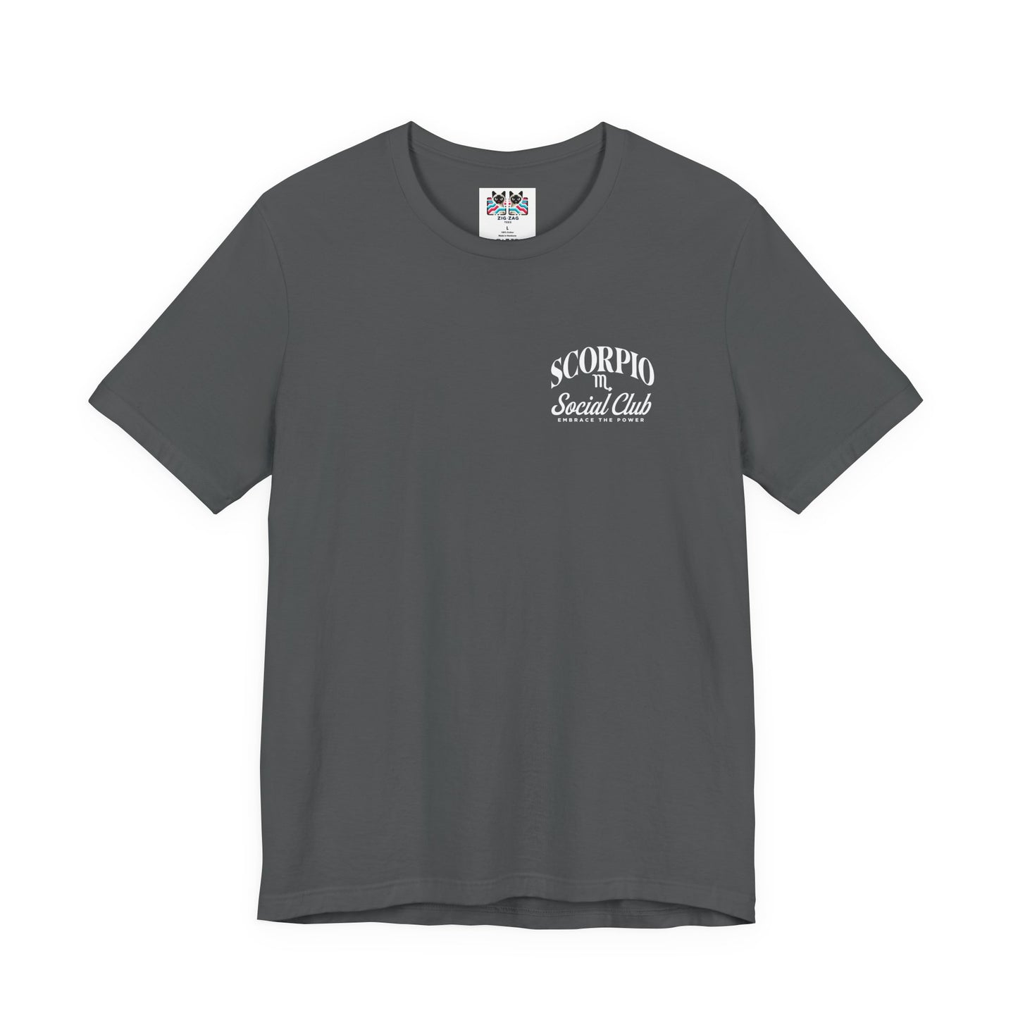 Scorpio Social Club T-Shirt – Scorpion with Zodiac Constellation Graphic