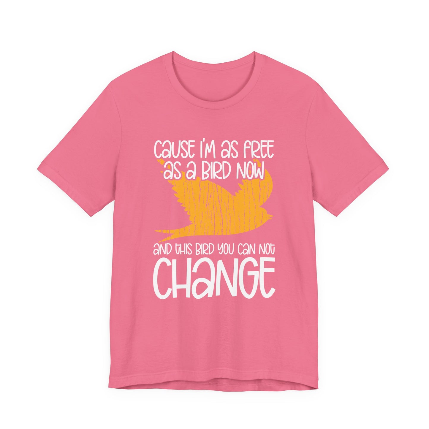 Free as a Bird T-Shirt – Abstract Flying Bird Graphic Freedom Tee