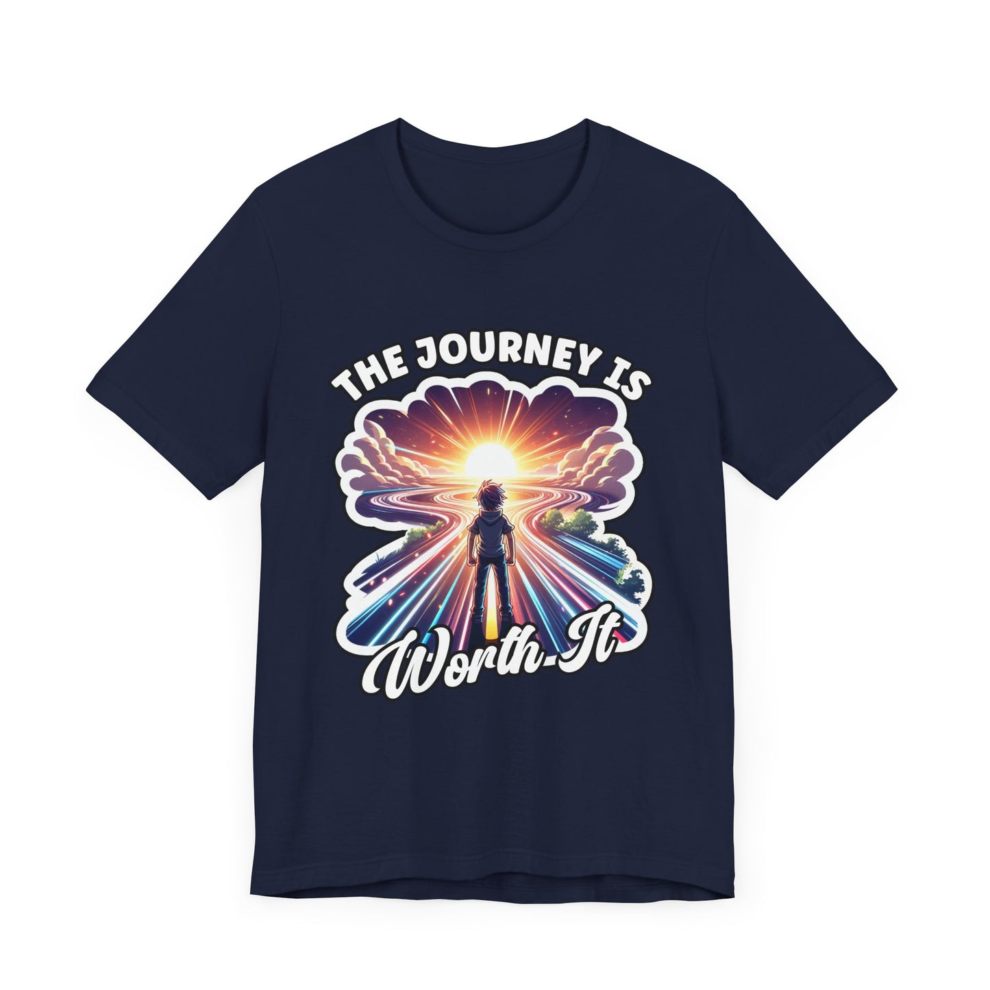 The Journey Is Worth It | Inspirational Adventure & Motivation T-Shirt