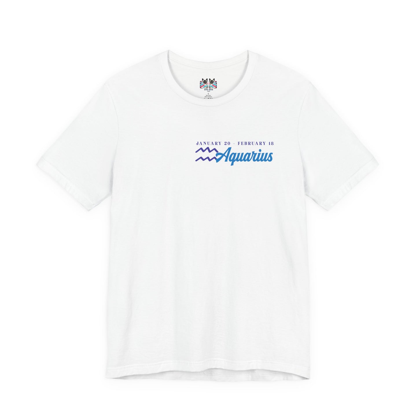 Aquarius Zodiac T-Shirt – Embrace Your Uniqueness Zodiac Wheel