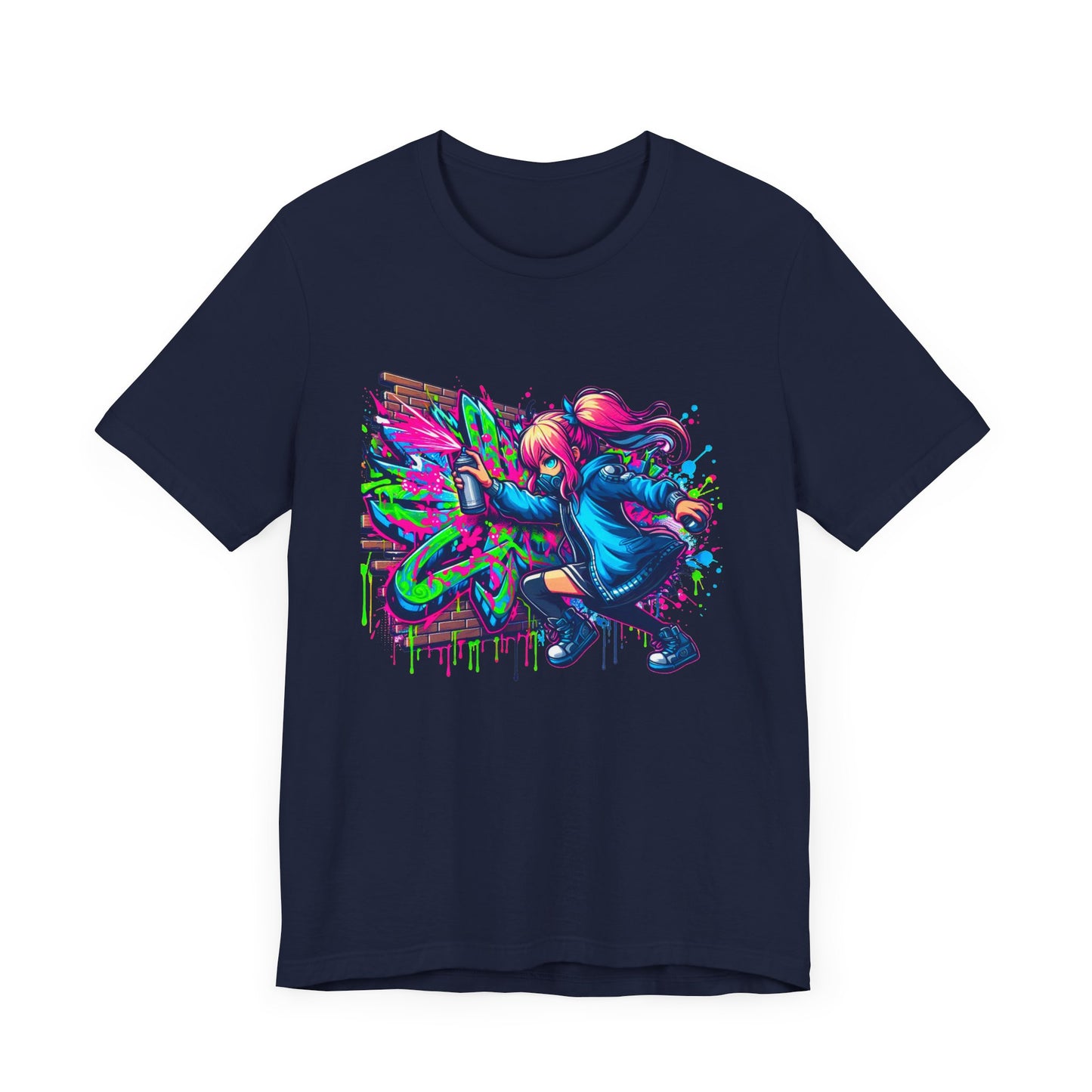 Street Art Vibes Shirt, Graffiti Artist Tee, Urban Style T Shirt, Streetwear Graphic Tee, Spray Paint Art Gift for Artists