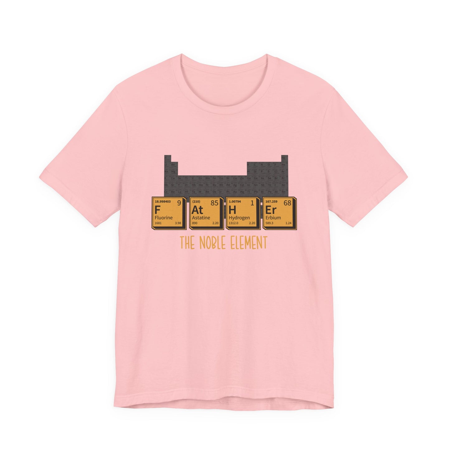 Funny Periodic Table T-Shirt – F At H Ar The Nobel Element Science Pun Tee