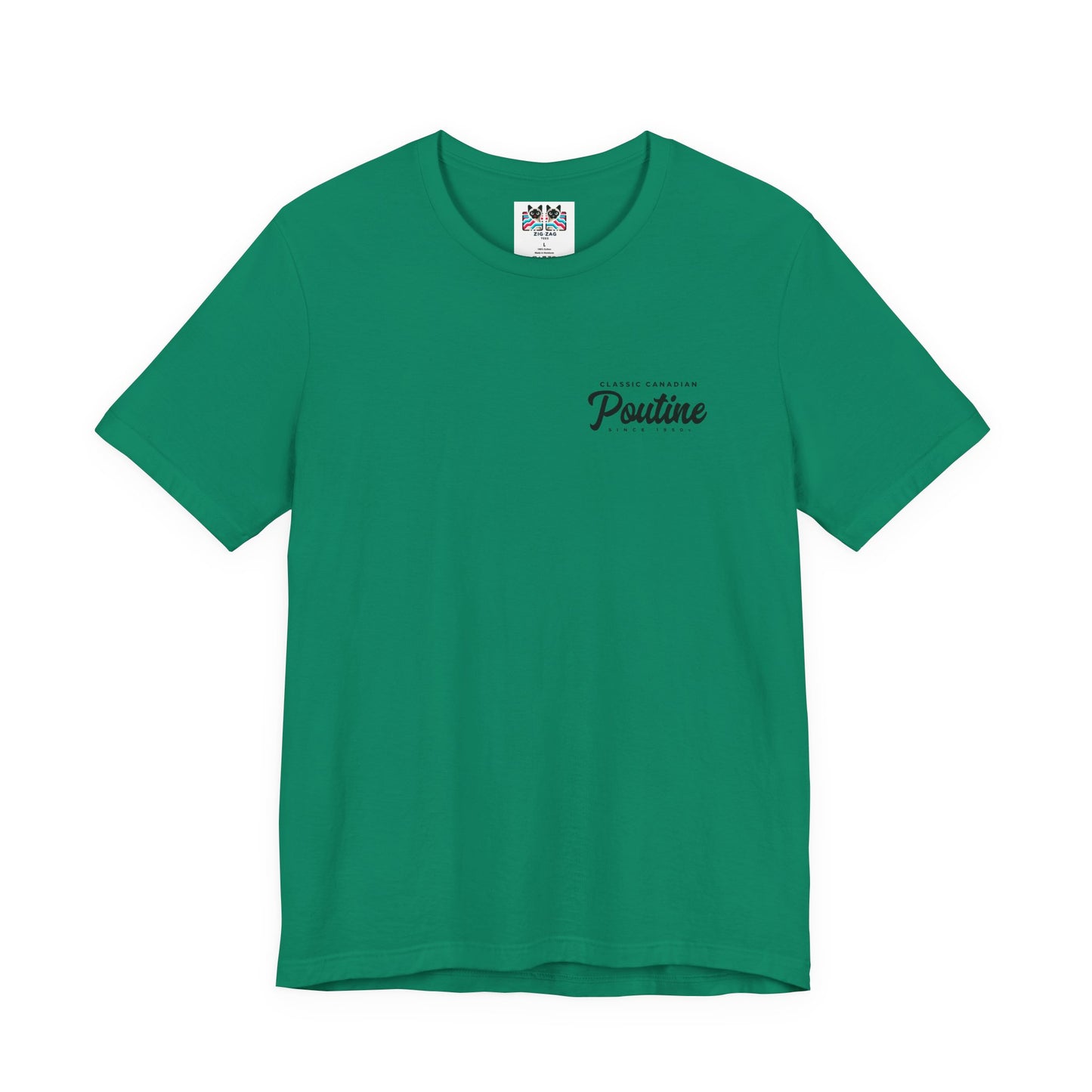 Classic Canadian Poutine T-Shirt – Featuring Traditional Ingredients & Origin Story