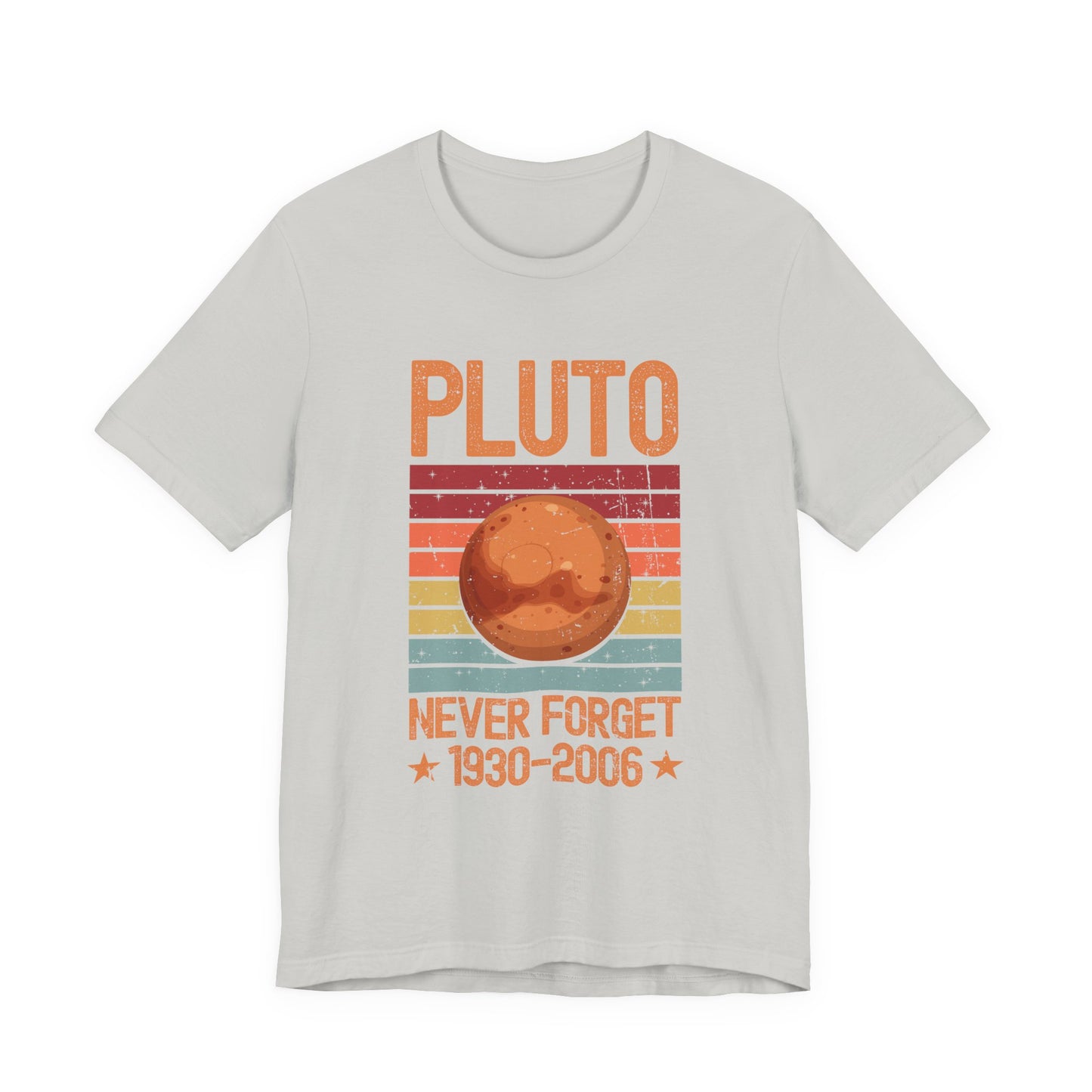 Pluto Never Forget 1930–2006 T-Shirt – Retro Space Science Planet Tee
