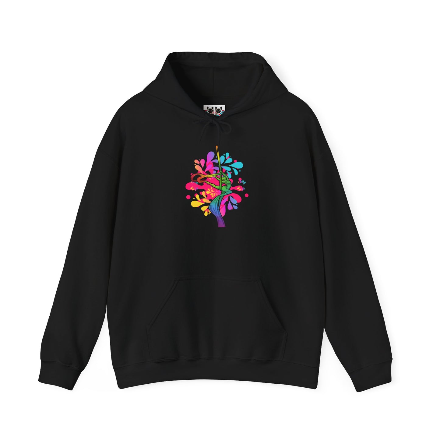 Aerialist Silks Rainbow - Colorful Circus & Dance Hoodie