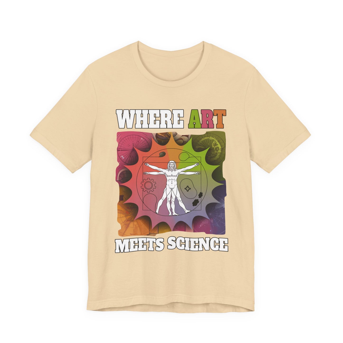 Where Art Meets Science Tshirt – The Renaissance Changed Everything Graphic