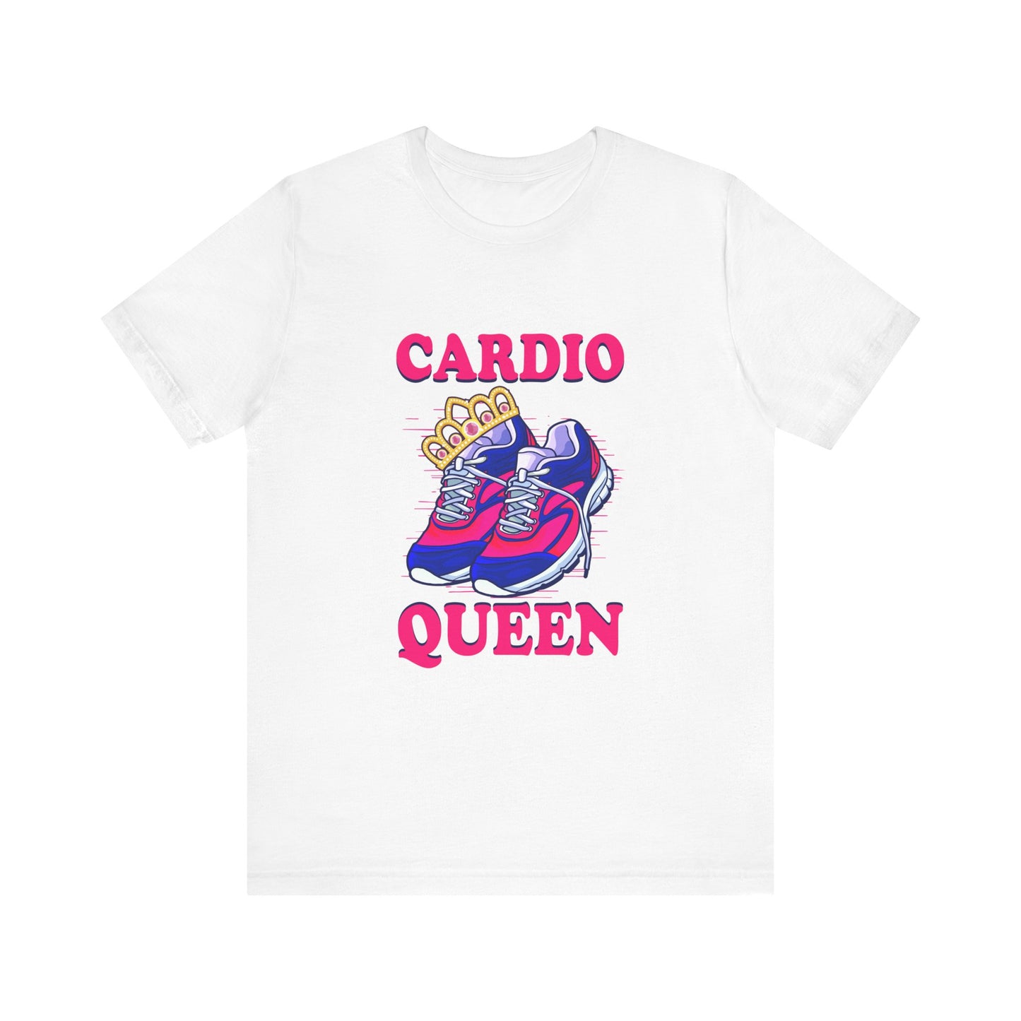 Cardio Queen Shirt, Funny Gym Tee, Fitness Lover Shirt, Workout Queen Top, Exercise Motivation Shirt, Gym Life Tee, Cardio Gift