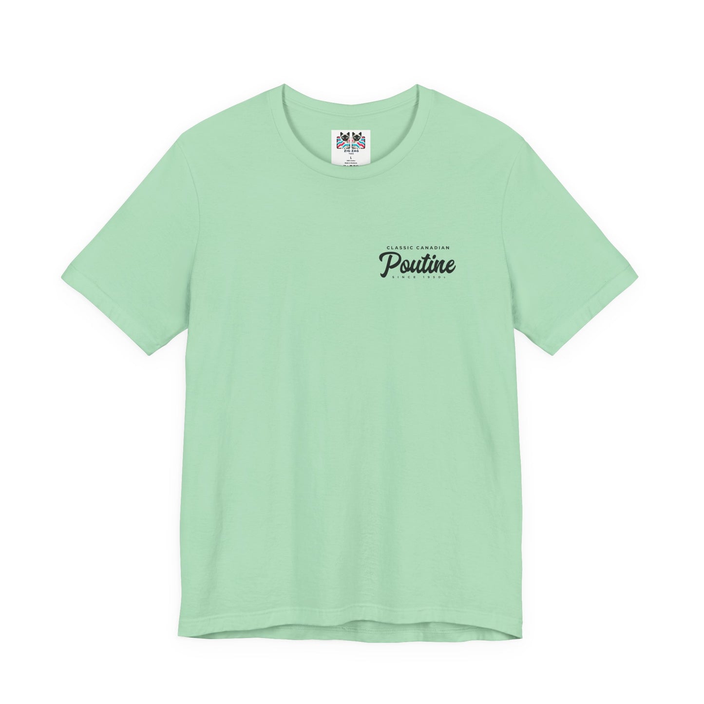 Classic Canadian Poutine T-Shirt – Featuring Traditional Ingredients & Origin Story