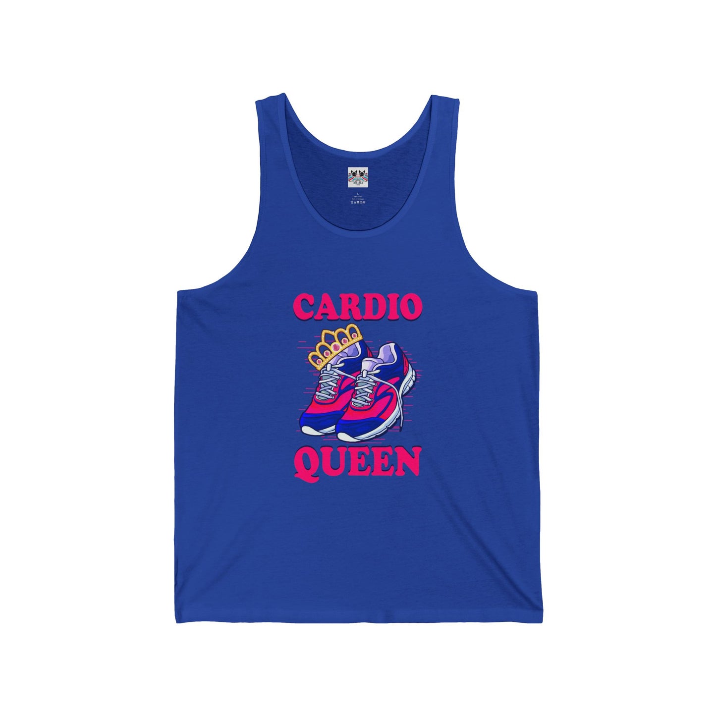 Cardio Queen - Running & Fitness Enthusiast Tank Top