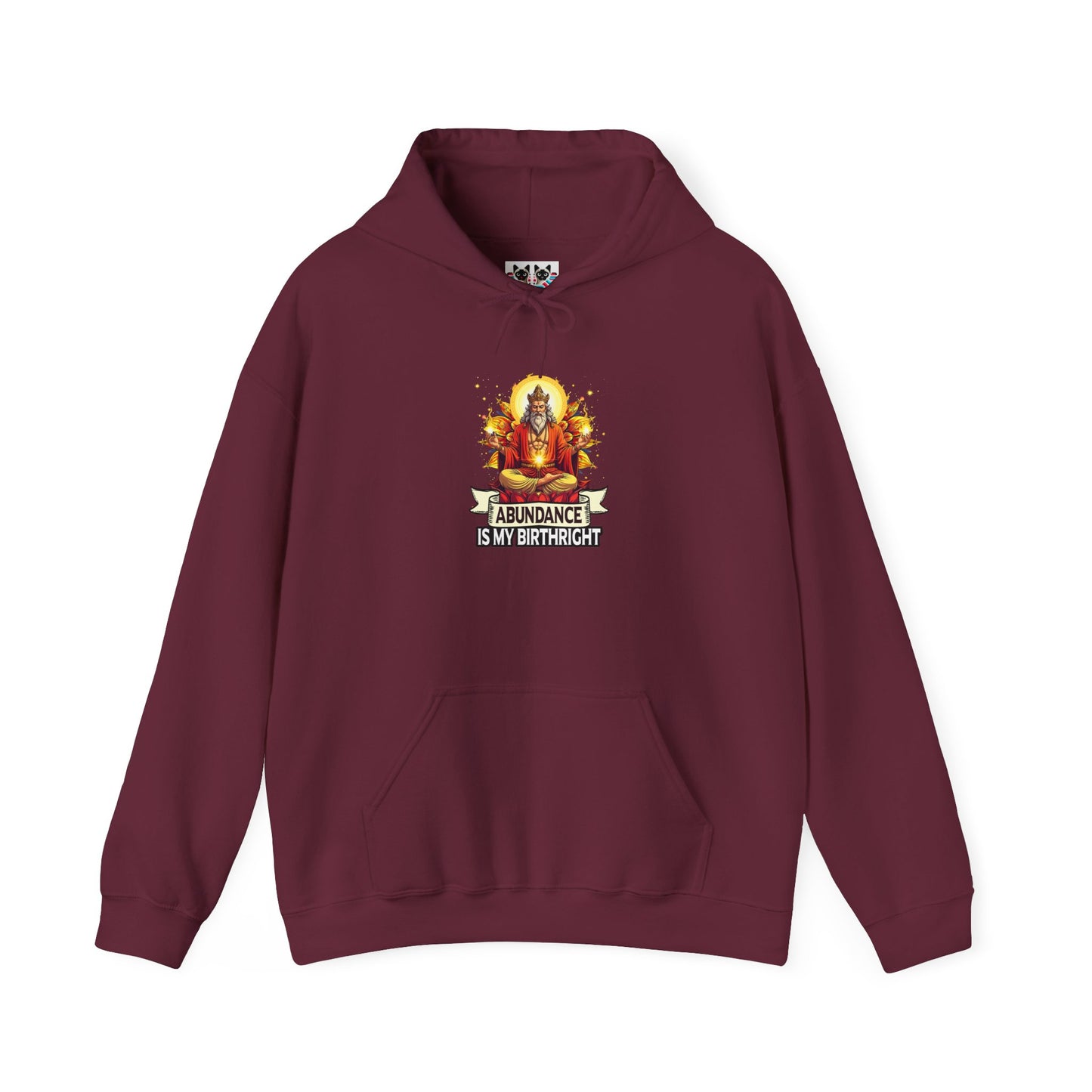Abundance Is My Birthright - Spiritual Wealth Hoodie