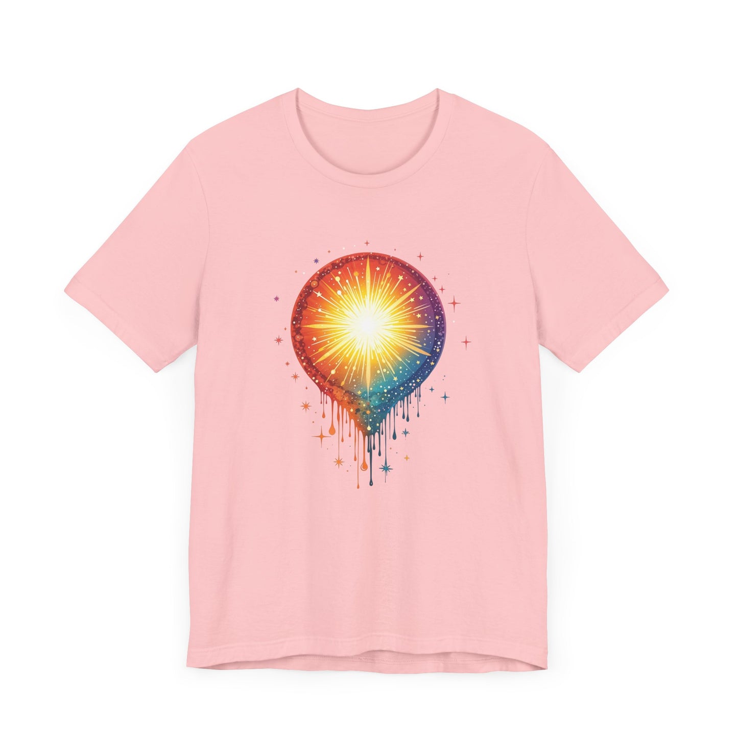 Colorful Aura Drip – Vibrant Spiritual Energy Graphic T-Shirt