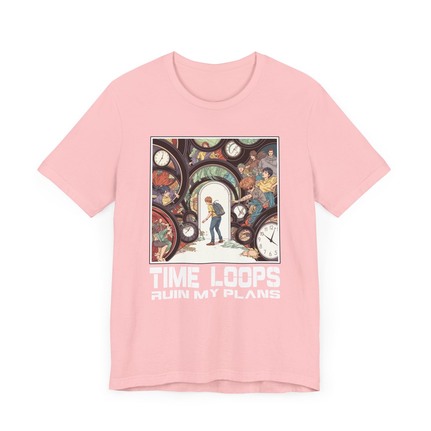 Time Loops Ruin My Plans Tee, Sci-Fi Humor Shirt, Time Travel Frustration Top, Alternate Reality Graphic Tee, Paradox Gift