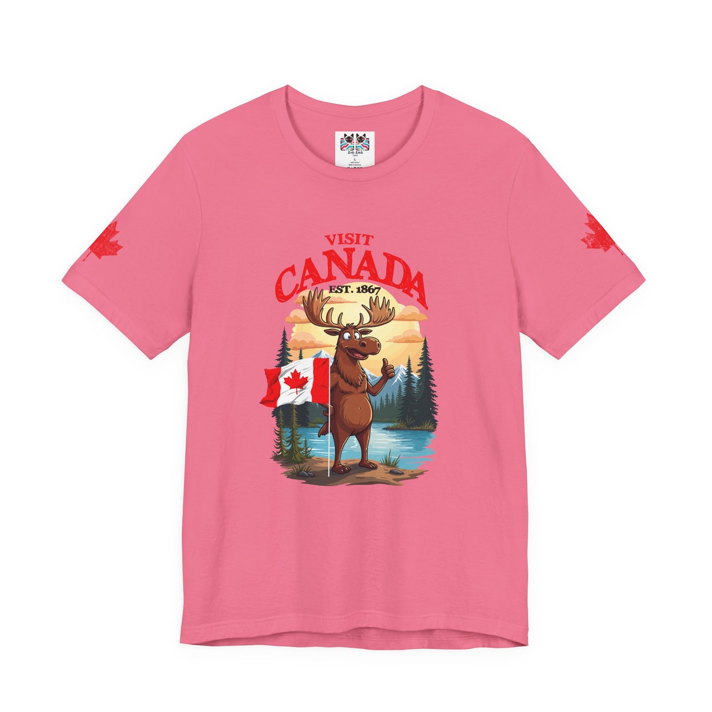 Visit Canada Moose Welcome T-Shirt