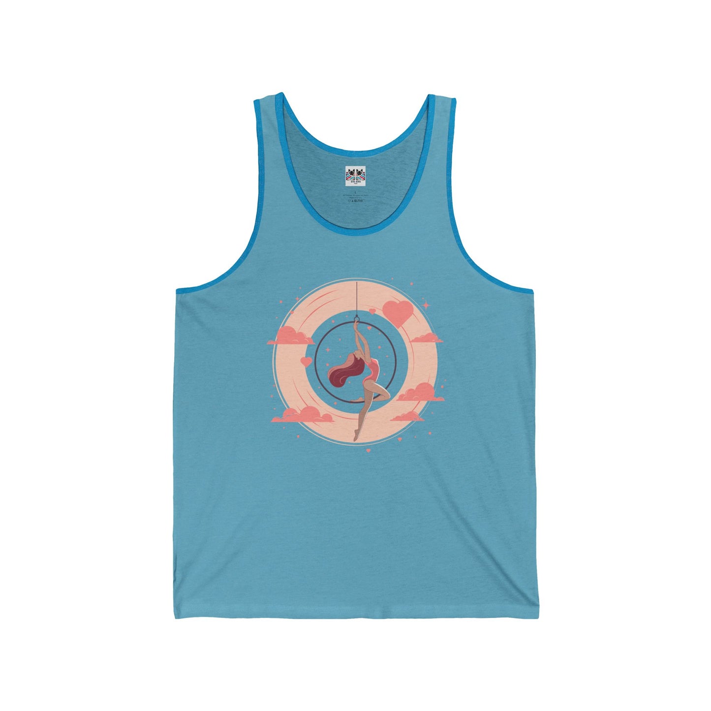 Aerial Hoop Aerialist - Elegant & Artistic Dancer Tank Top