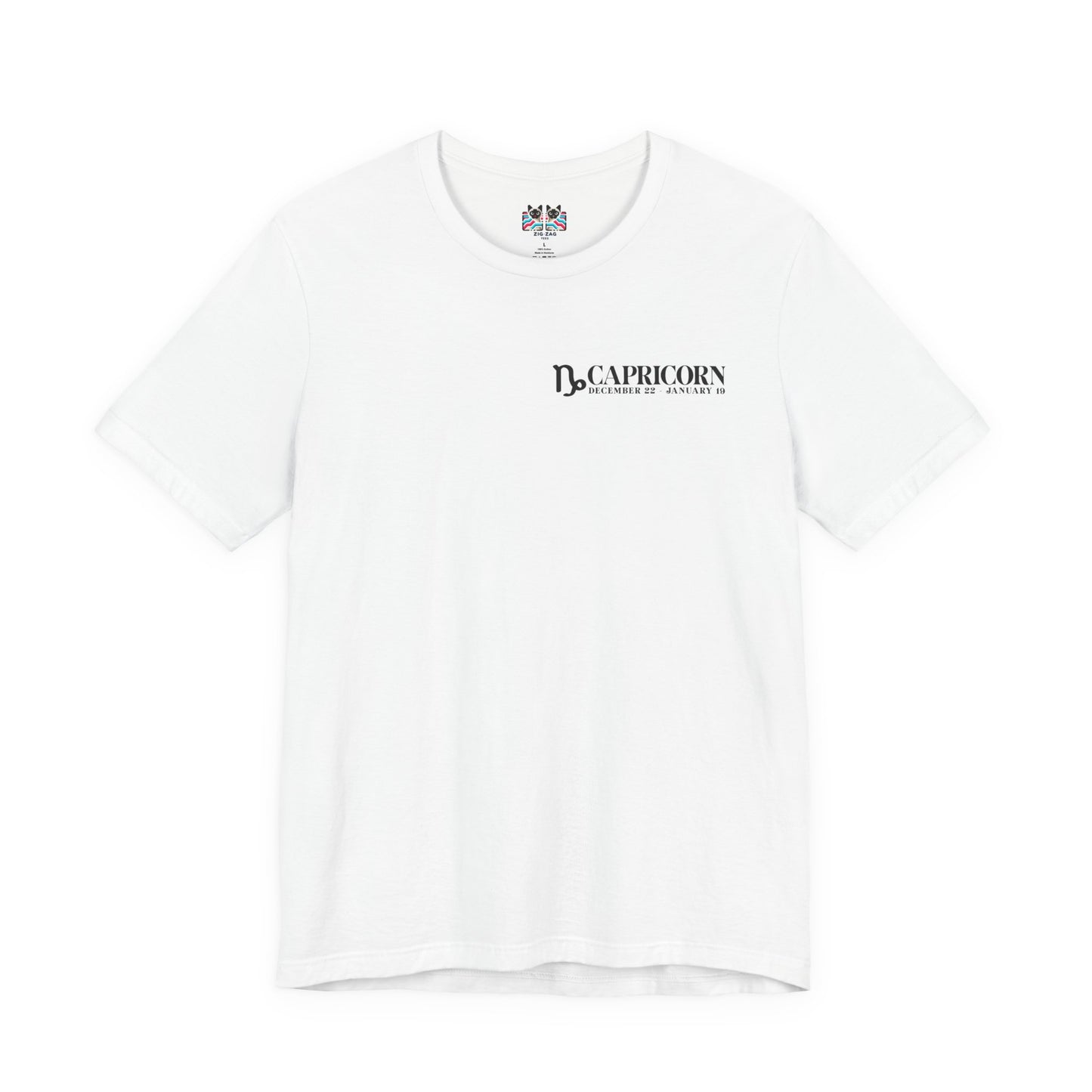 Capricorn Zodiac T-Shirt – Sturdy, Strong and Always Moving Forward Earth Element