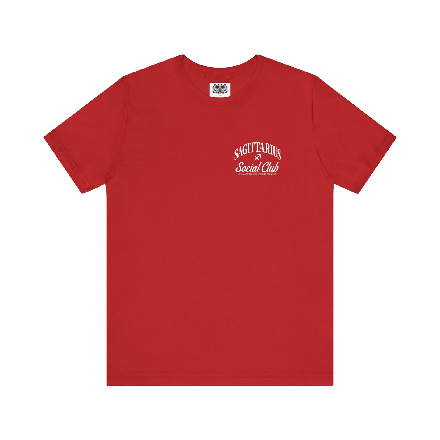 Sagittarius Social Club T-Shirt – Not All Those Who Wander Are Lost