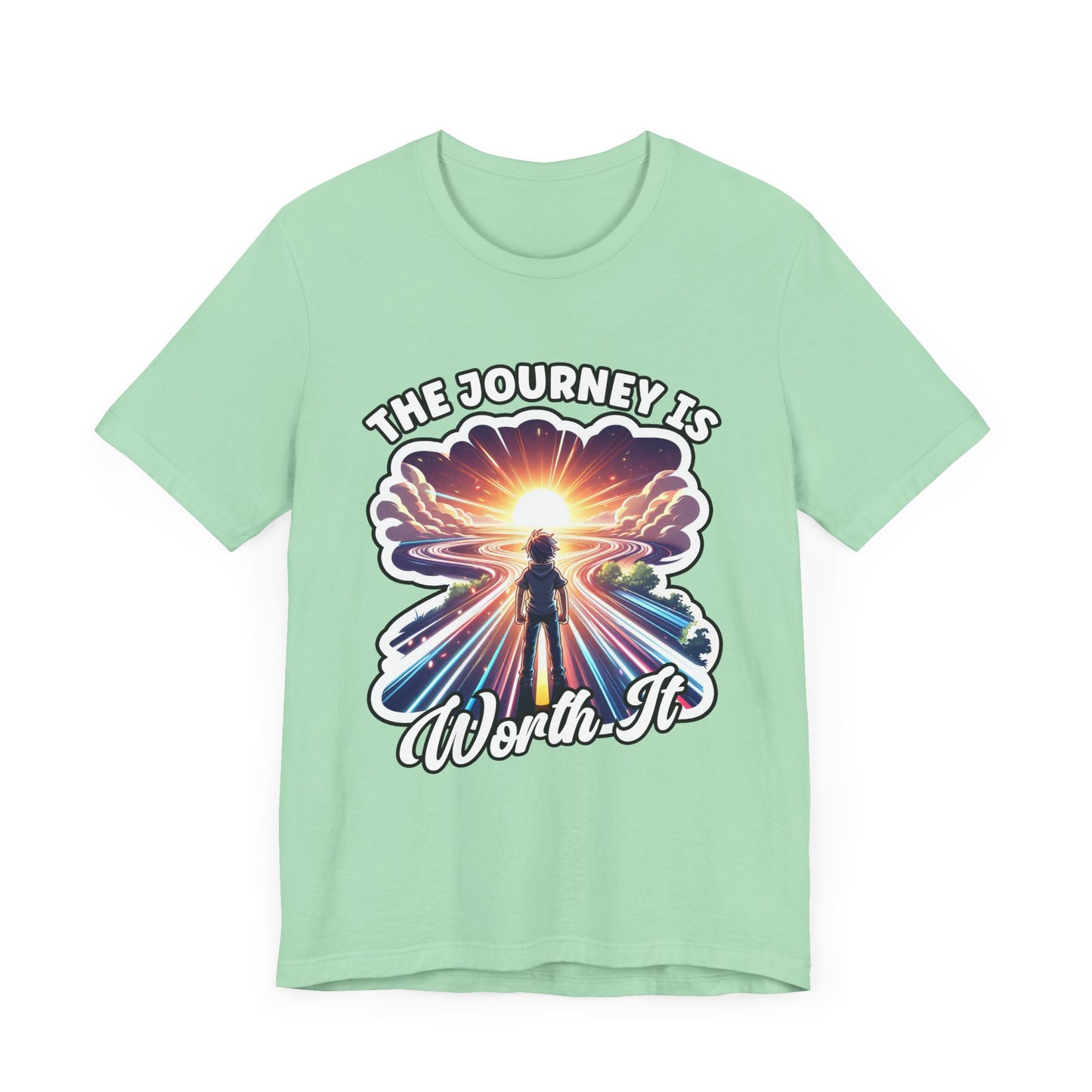 The Journey Is Worth It | Inspirational Adventure & Motivation T-Shirt