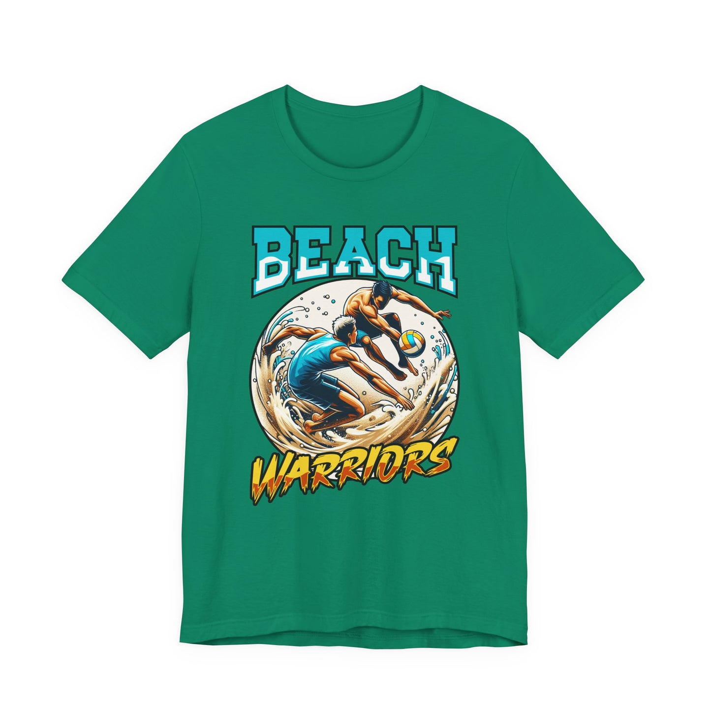 Beach Warriors – Sand Court Battle Beach Ball Graphic T-Shirt