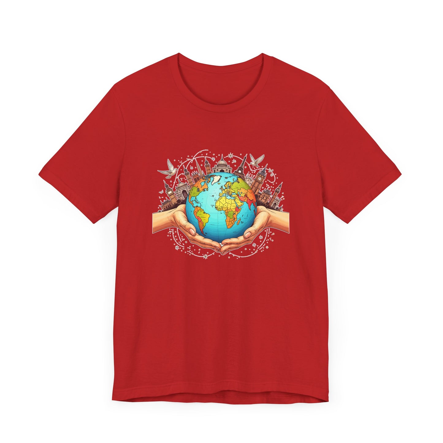 Beyond Borders Shirt Global Connection Graphic Tee for World Travelers Humanitarians and Dreamers Who Believe in Unity Without Walls