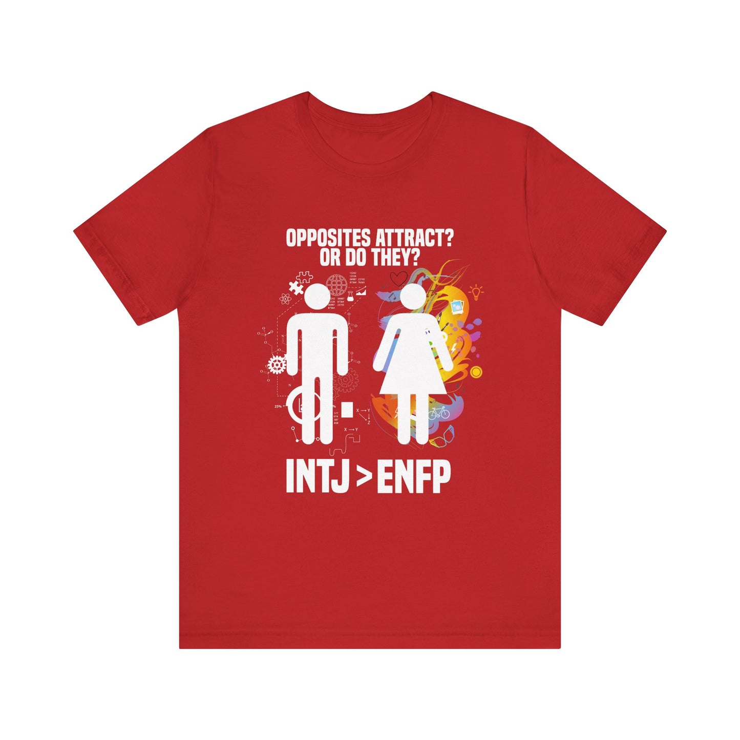 INTJ and ENFP Official Graphic Statement Tee for Bold Minds, Modern Thinkers, and Everyday Expression Everywhere