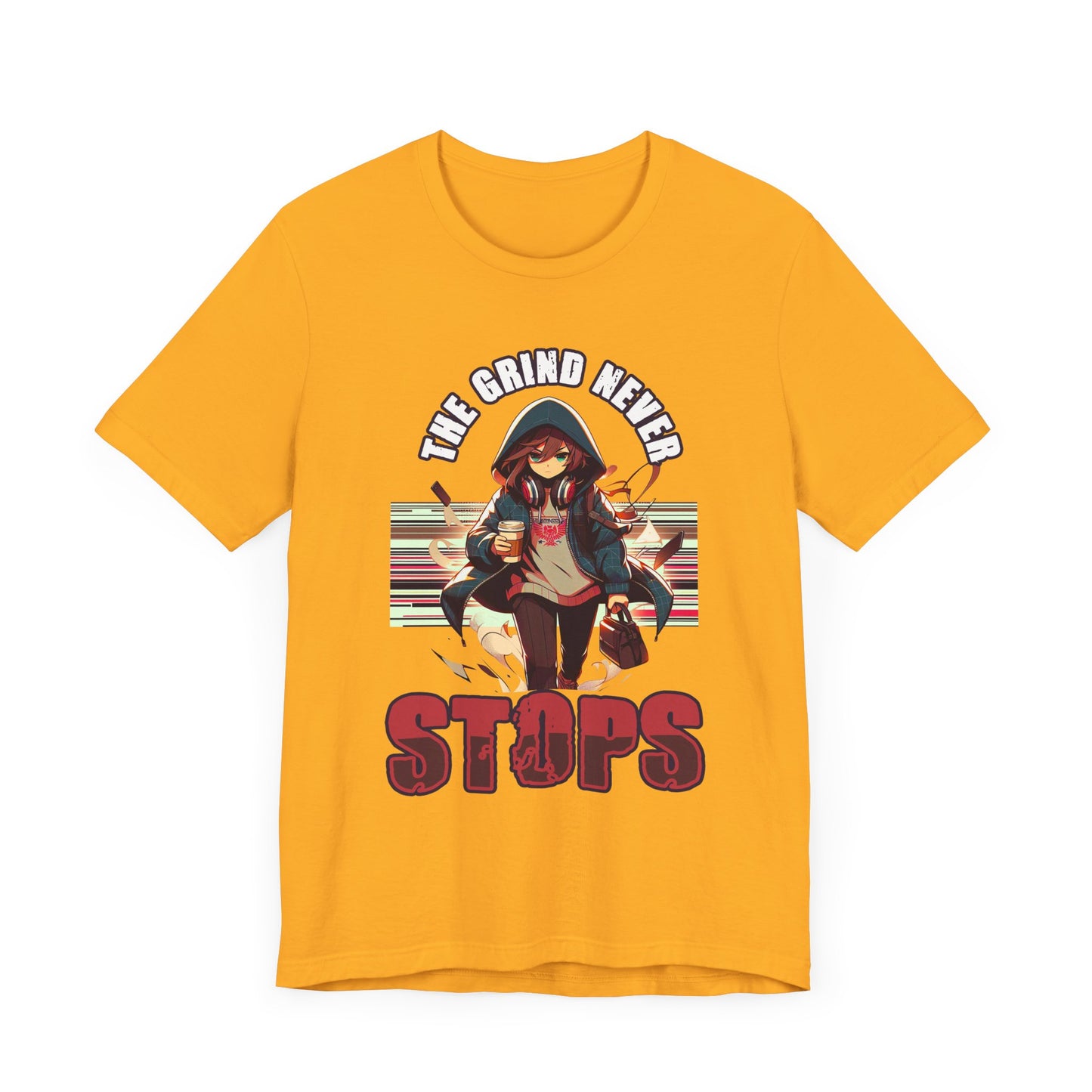 The Grind Never Stops | Hustle & Motivation T-Shirt