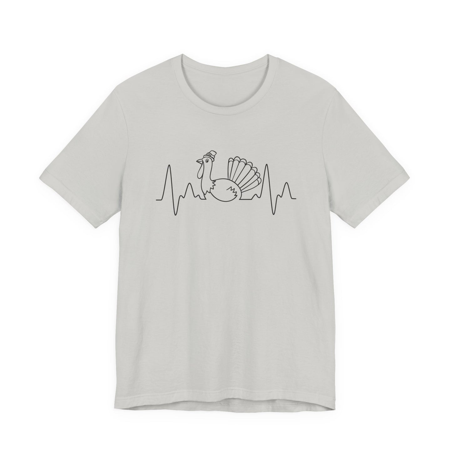 Heartbeat Turkey Graphic T-Shirt
