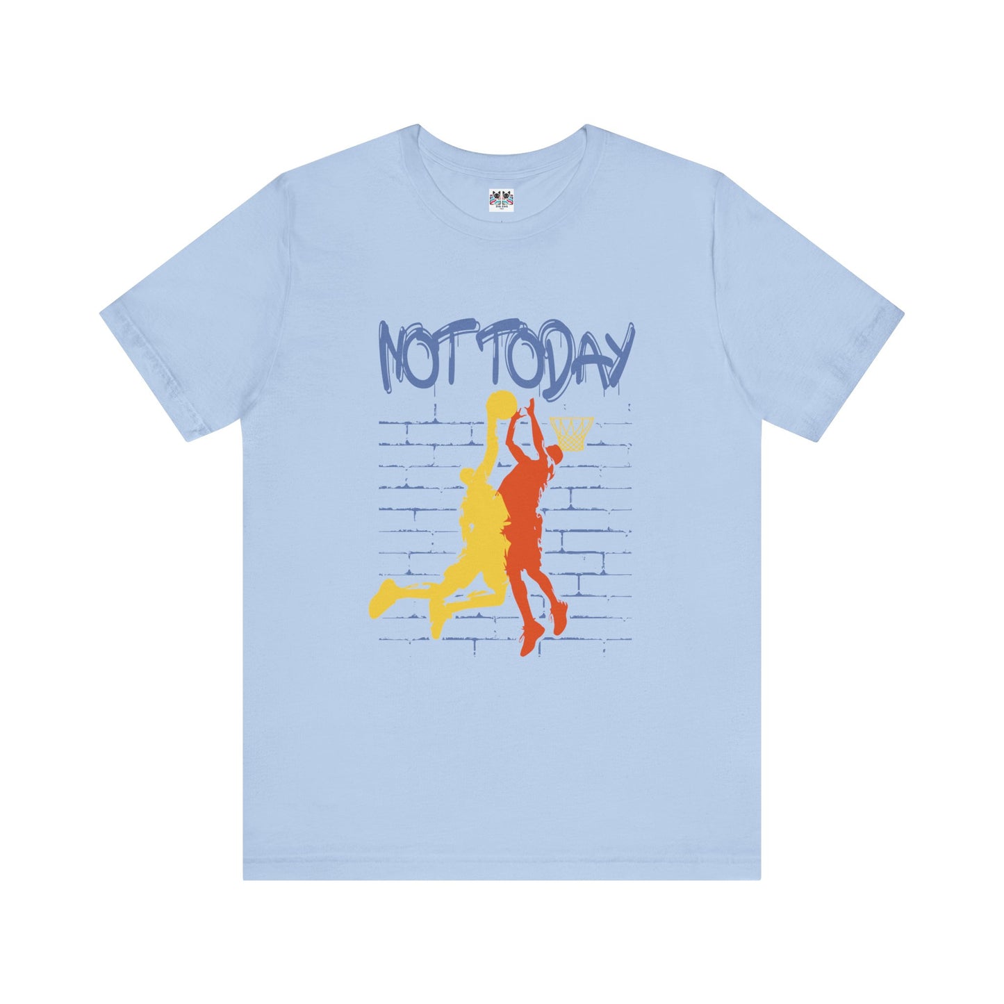 Block and Defense Wall Basketball Rejection Game Moment T-Shirt