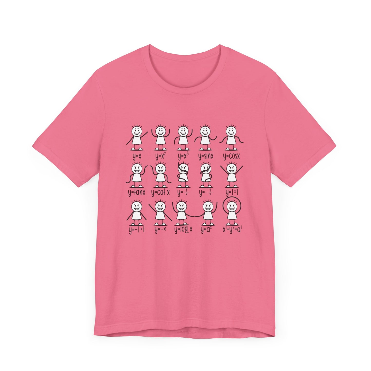 Trigonometry in Action Shirt – Stick Figure Math Humor