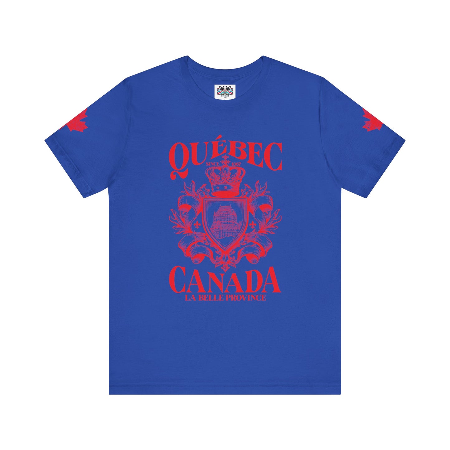 Québec La Belle Province Crest Canada T-Shirt