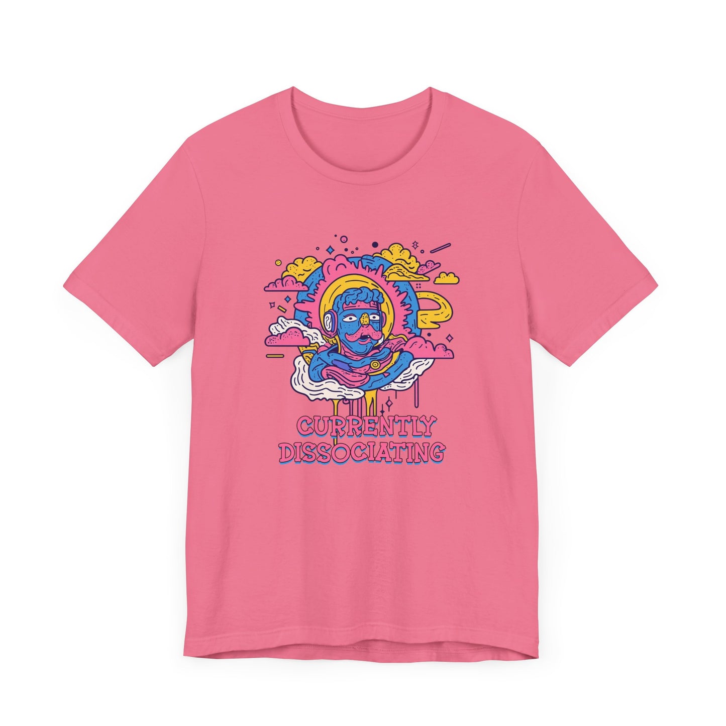 Currently Dissociating – Visually Detached from Reality or Oneself Graphic T-Shirt