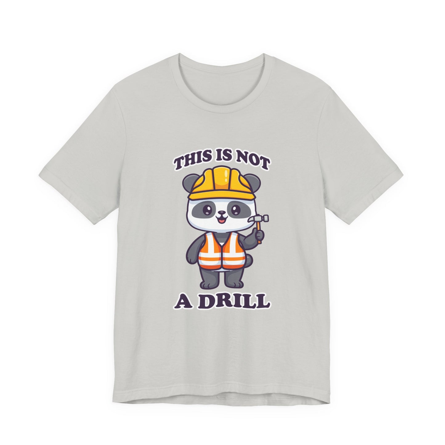 This Is Not a Drill T-Shirt – Cute Puppy Construction Worker Graphic Tee