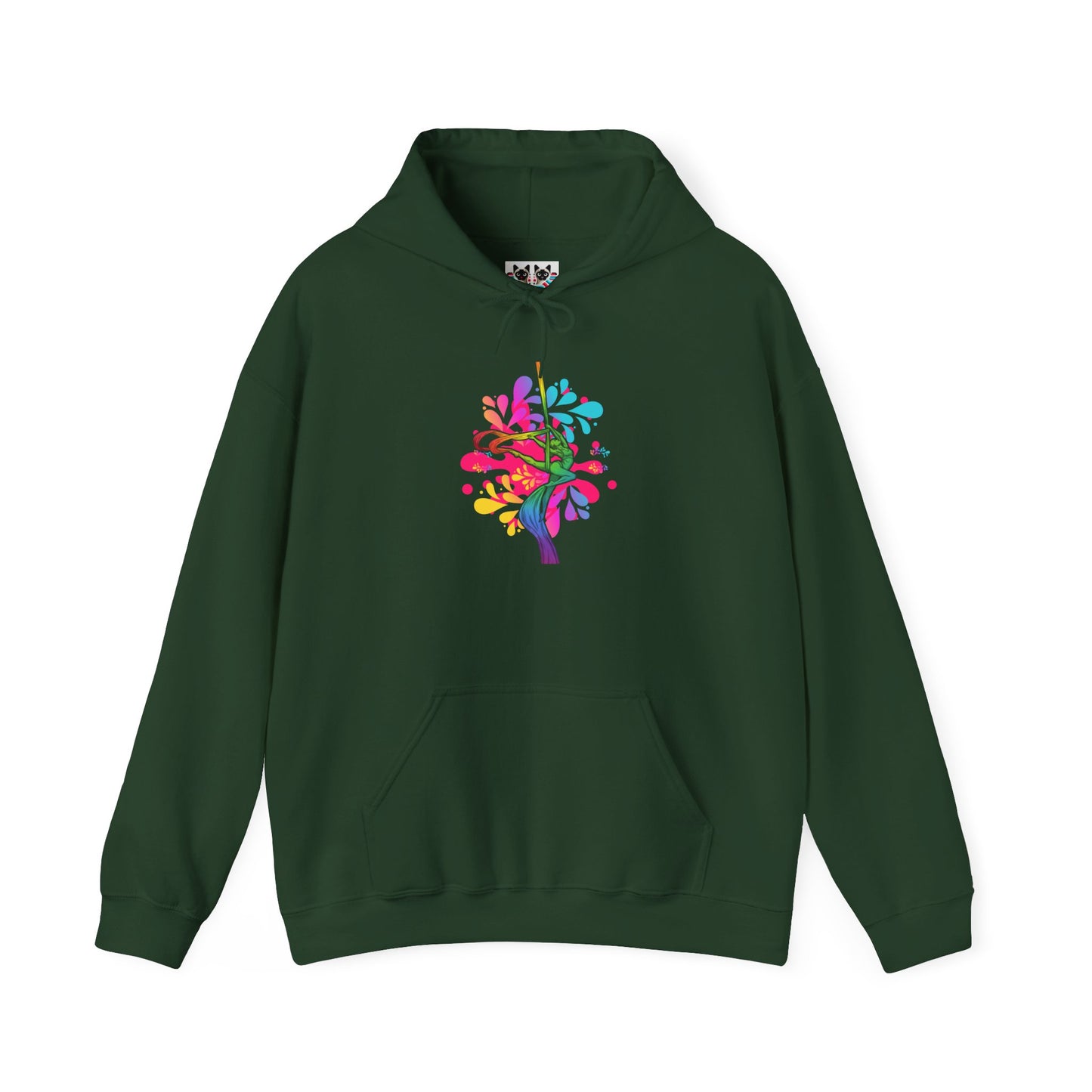 Aerialist Silks Rainbow - Colorful Circus & Dance Hoodie