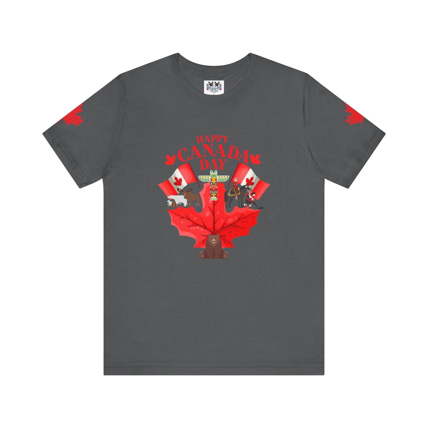 Happy Canada Day Maple Celebration T-Shirt