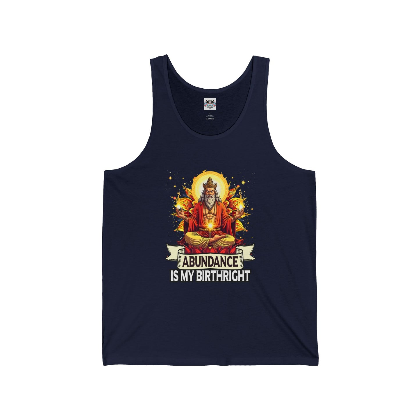 Abundance Is My Birthright - Spiritual Wealth Tank Top
